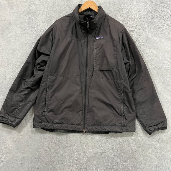 Patagonia Other - Patagonia Lightweight Crankset Jacket Mens Large Hideaway Hood Outdoors